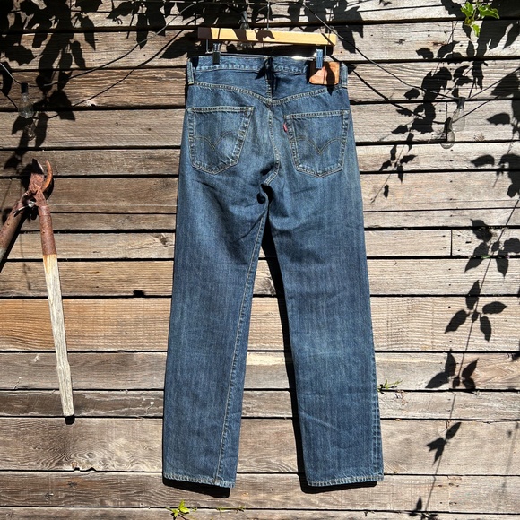 Levi’s 501XX Selvedge Denim Jean in Dark blue wash: Size W32 L32 - Picture 2 of 8